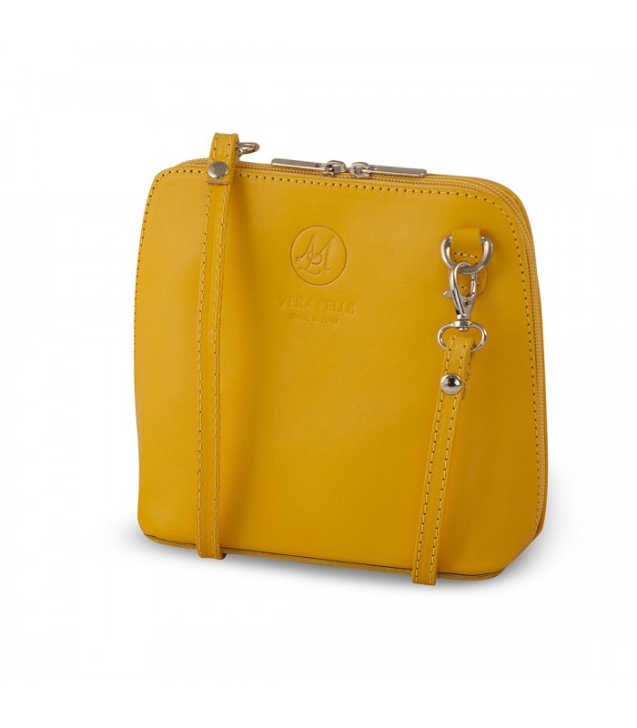 Borsa tracolla piccola in Pelle 18.5X8.5 H17