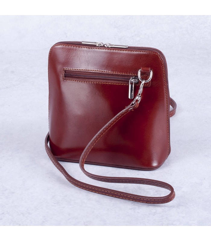 Borsa tracolla piccola in Pelle 18.5X8.5 H17