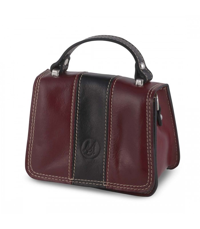 BORSA PICCOLA ITALIA IN PELLE 10x17.5 H20 cm