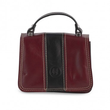 BORSA PICCOLA ITALIA IN PELLE 10x17.5 H20 cm