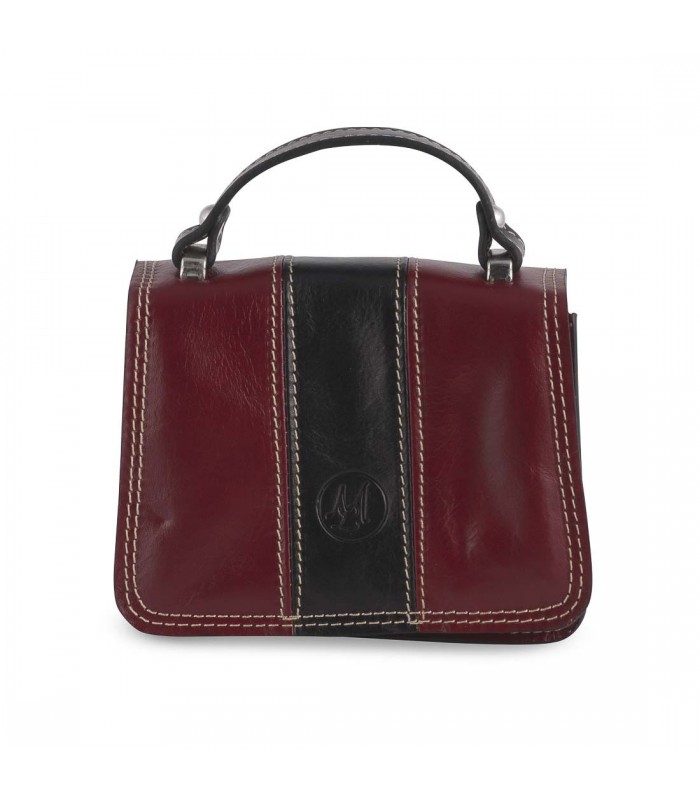 BORSA PICCOLA ITALIA IN PELLE 10x17.5 H20 cm