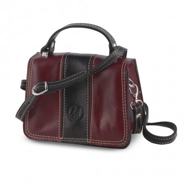 BORSA PICCOLA ITALIA IN PELLE 10x17.5 H20 cm