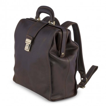 ZAINO CALIFORNIA IN PELLE 20x31 H43 cm