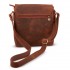 OLIMPIA MESSENGER BAG 1COMPARTMENT IN VINTAGE LEATHER 23x6 H25 cm
