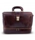 DOCTOR BAG DOUBLE BOTTOM BELLA VISTA IN LEATHER 39x17 H30 cm