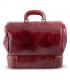 DOCTOR BAG DOUBLE BOTTOM BELLA VISTA IN LEATHER 39x17 H30 cm