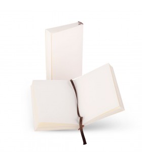 INSERTO 9,2X13 H1.7 CM PAGINA BIANCA,  PER ATHENS JOURNALS IN PELLE 3X13 H18.5 CM, INCH 1.18X5.11 H7.28