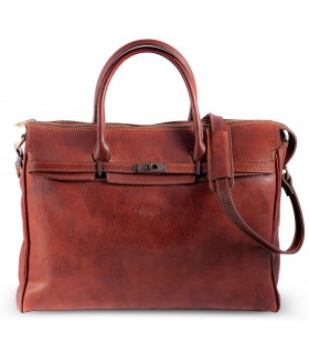 BORSA DONNA MENDOZA MANICO CORTO IN PELLE 46x15 H32 cm