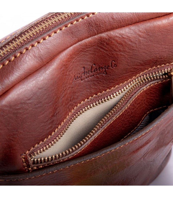 BORSELLO CESAR IN PELLE 21x5 H25 cm