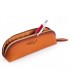 GLASSESx  / PEN CASE IN LEATHER 4.5x19 H6 cm