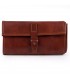 BEAUTY CASE IBIZA IN PELLE MARRONE 22x5 H48 cm