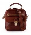 MEN'S BAG ANDRES IN LEATHER 22x10 H25 cm