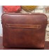 COMPUTER BRIEFCASE WITH DOUBLE HANDLE IN LEATHER
