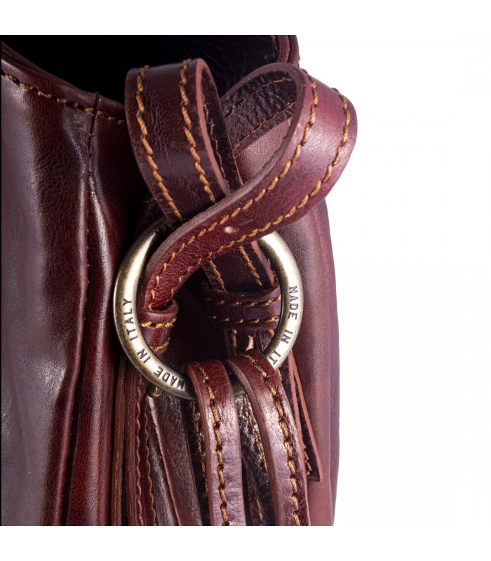 BORSA GRANDE RASIGLIA IN PELLE 30X12 H27 CM