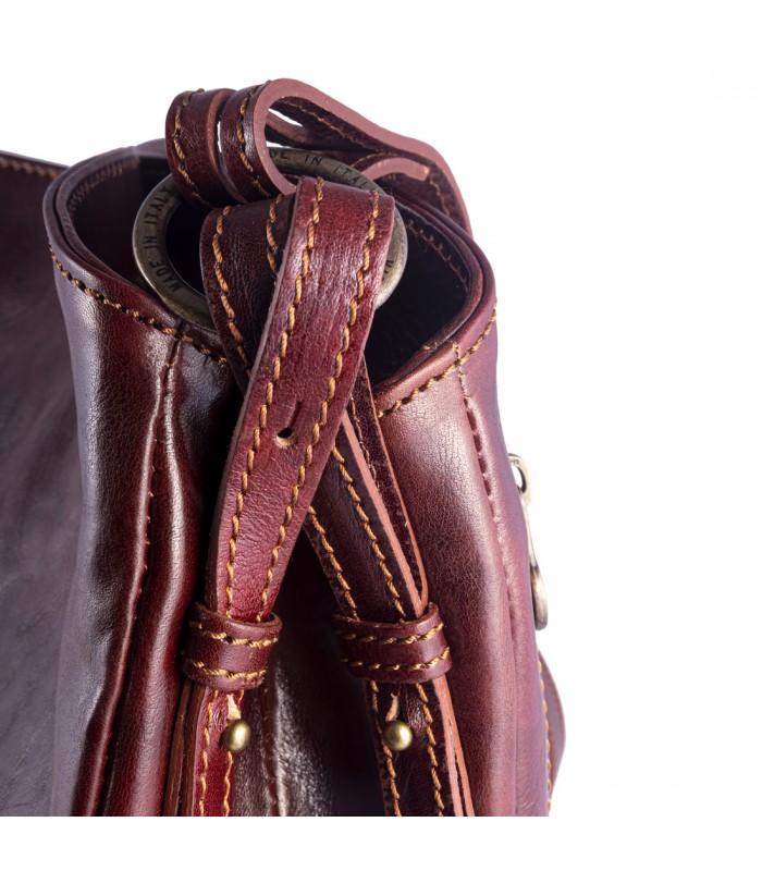 BORSA GRANDE RASIGLIA IN PELLE 30X12 H27 CM