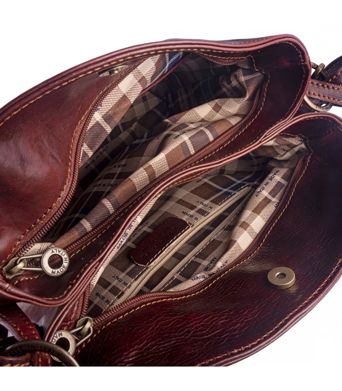 BORSA GRANDE RASIGLIA IN PELLE 30X12 H27 CM