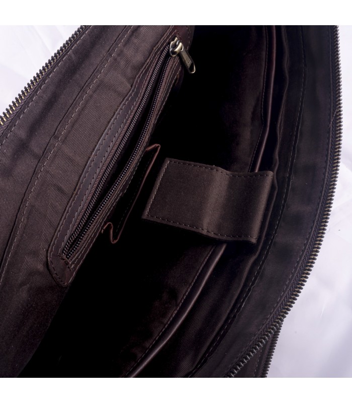 MESSANGER BAG MONTEFALCO IN LEATHER