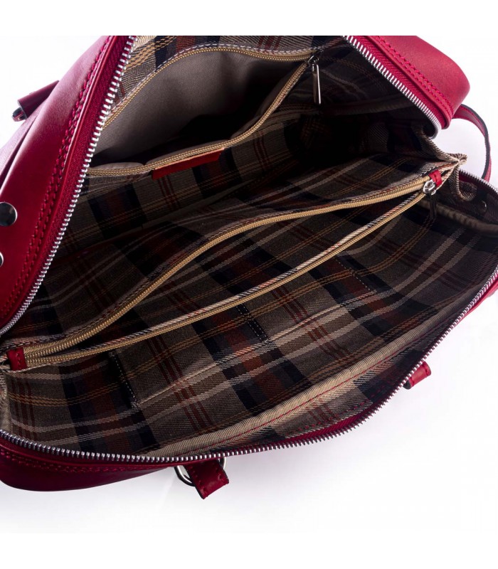 BORSA DA LAVORO IN PELLE NORCIA 37X8 H26 CM