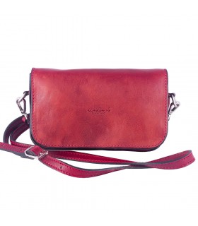 BORSA A TRACOLLA ALBA IN PELLE 20X6 H11 CM