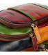 MULTICOLOR ONE-SHOULDER RIO LEATHER BAG 17X11 H40 CM