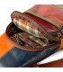 MULTICOLOR ONE-SHOULDER RIO LEATHER BAG 17X11 H40 CM
