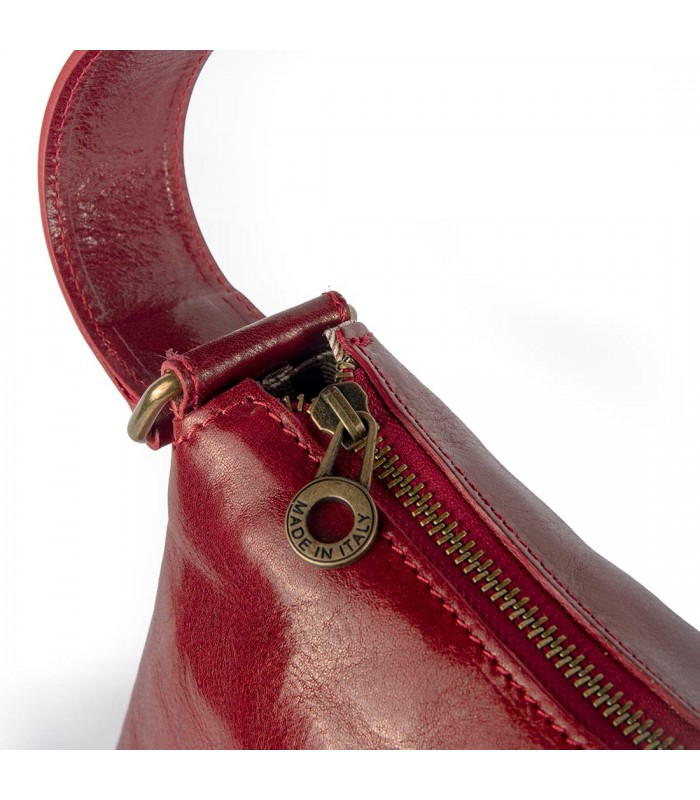 SPOLETO WOMEN'S LEATHER BAG 28X8 H16CM