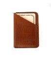 PORTACARTE ASSISI IN PELLE 6.5X0.5 H9.5 CM