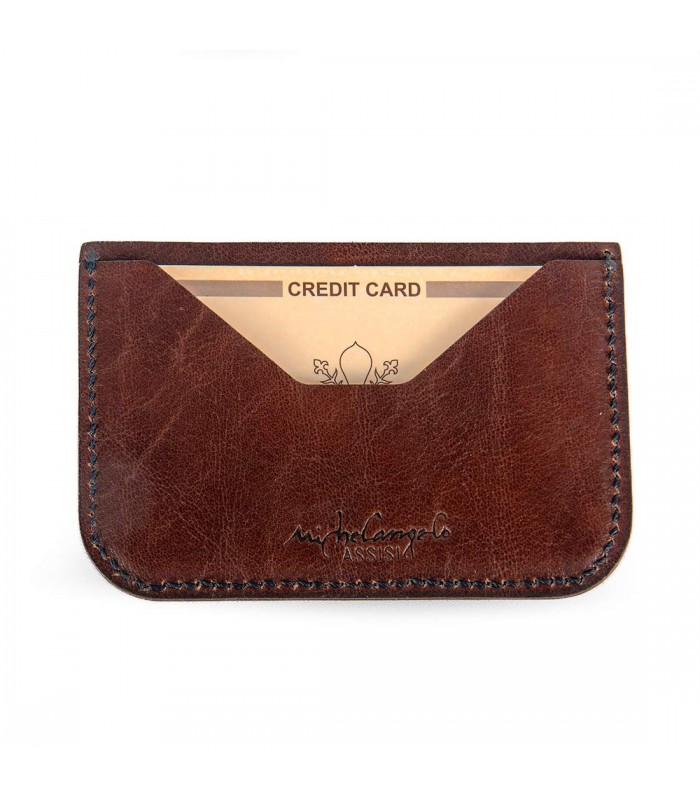 PORTACARTE ZURIGO IN PELLE 10X0.5 H6 CM