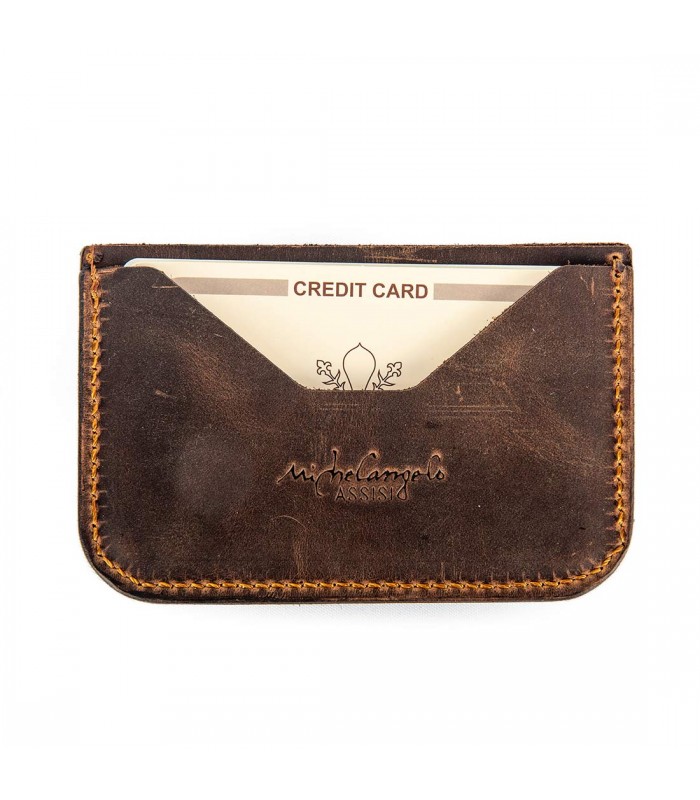 PORTACARTE ZURIGO IN PELLE 10X0.5 H6 CM