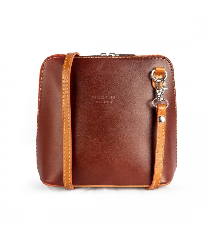 Borsa tracolla piccola in Pelle 18.5X8.5 H17