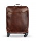 4-WHEEL LEATHER TROLLEY 37X19 H56 CM