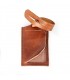 LUGGAGE TAG FOR SUITCASES IN LEATHER 6.5x10.5 H0.2 cm
