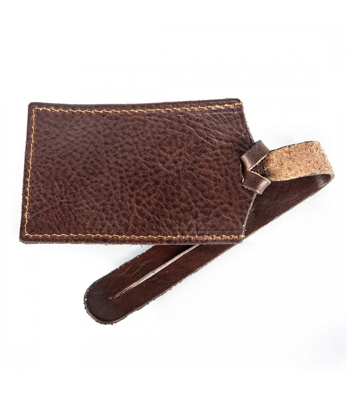 ETICHETTA PORTA INDIRIZZO PER VALIGIE IN PELLE 6.5x10.5 H0.2 cm