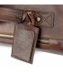 LUGGAGE TAG FOR SUITCASES IN LEATHER 6.5x10.5 H0.2 cm