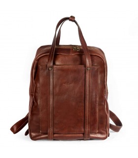 ZAINO CORTINA IN PELLE 33X13 H38 cm