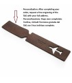 LEATHER SUITCASE TAG 6.5X0.5 H10 CM